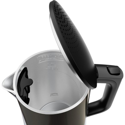 Електрочайник Tefal Digital 1.7л, з подвійними стінками, 5 темп.реж, чорний (KI831E10)