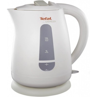 Електрочайник Tefal Express 1.5л, пластик, білий (KO299130)