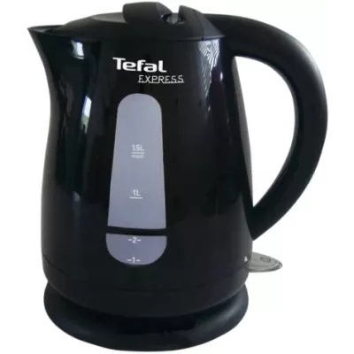 Електрочайник Tefal Express 1.5л, пластик, чорний глянець (KO299830)