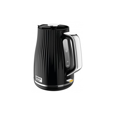 Електрочайник Tefal Loft 1.7л, Strix, пластик, чорний (KO250830)