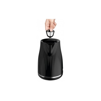 Електрочайник Tefal Loft 1.7л, Strix, пластик, чорний (KO250830)