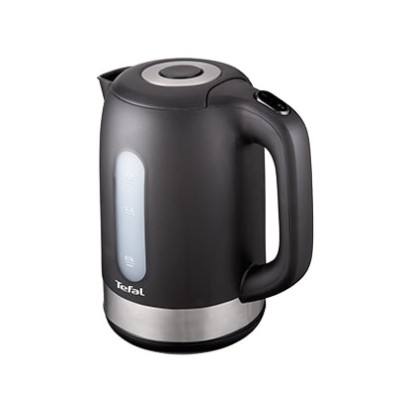 Електрочайник Tefal Snow 1.7л, Strix, пластик, сріблясто-чорний (KO330830)