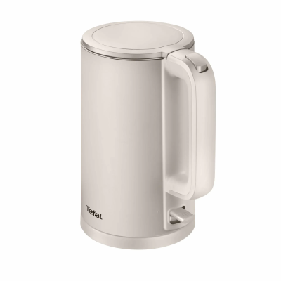 Електрочайник Tefal Thermo Protect, 1.5л, пластик, нержавіюча сталь, бежевий (KO140BE0)
