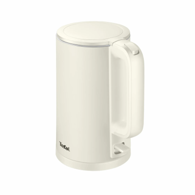 Електрочайник Tefal Thermo Protect, 1.5л, пластик, нержавіюча сталь, світло-бежевий (KO140AE0)