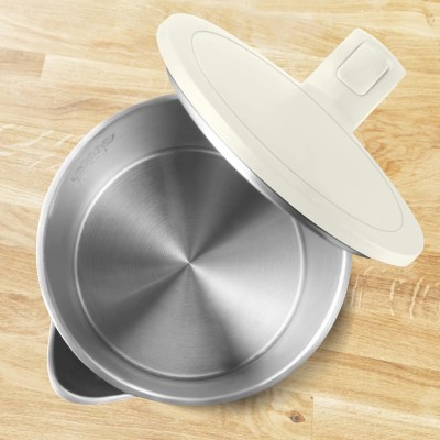 Електрочайник Tefal Thermo Protect, 1.5л, пластик, нержавіюча сталь, світло-бежевий (KO140AE0)