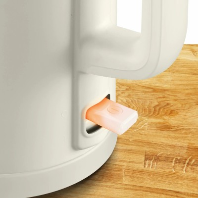 Електрочайник Tefal Thermo Protect, 1.5л, пластик, нержавіюча сталь, світло-бежевий (KO140AE0)