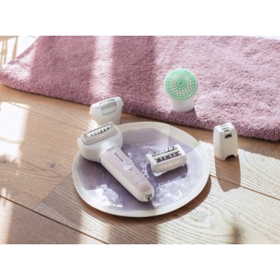 Епілятор Panasonic пінцетний, акумуляторний , пінцет.-60, волог.+сух., насадок-5, футляр , фіолетово-білий (ES-EY80-P520)