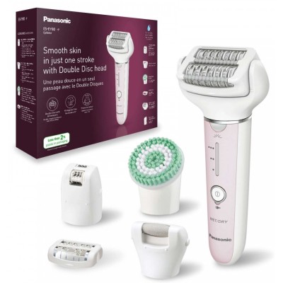 Епілятор Panasonic пінцетний, акумуляторний , пінцет.-60, волог.+сух., насадок-5, футляр , фіолетово-білий (ES-EY80-P520)