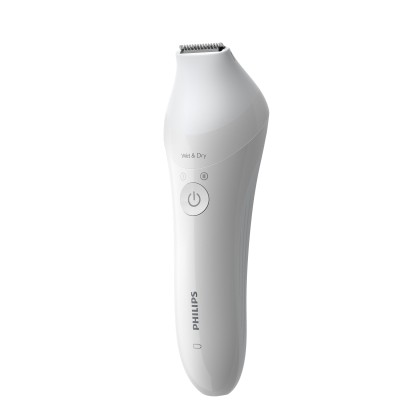 Епілятор Philips 8000 series дисковий, акумуляторний , пінцет.-32, волог.+сух., насадок-6, з підсвіткою, біло-рожевий (BRE721/00