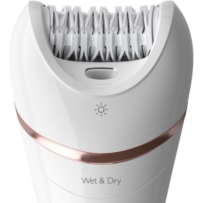 Епілятор Philips Beauty Set Series 9000 дисковий, акумуляторний , пінцет.-32, волог.+сух., насадок-8, футляр, пінцет, тример, бі
