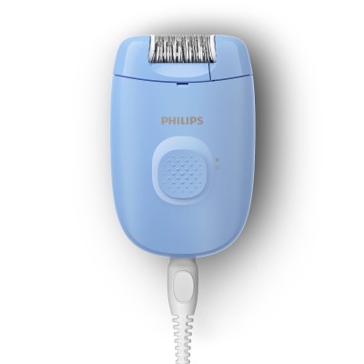 Епілятор Philips Series 2000 дисковий, від мережі, сух., блакитний (BRE228/00)