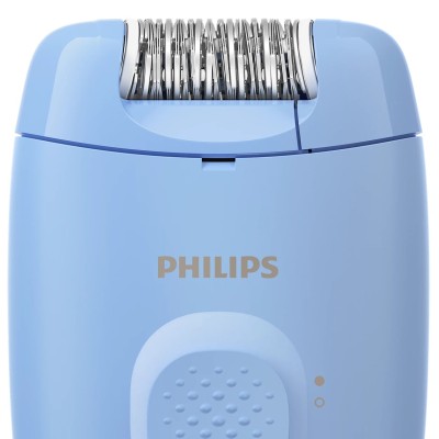 Епілятор Philips Series 2000 дисковий, від мережі, сух., блакитний (BRE228/00)