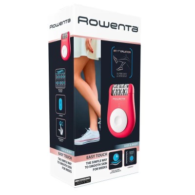 Епілятор Rowenta Easy Touch пінцетний, від мережі, пінцет.-24, сух., рожевий (EP1110F1)