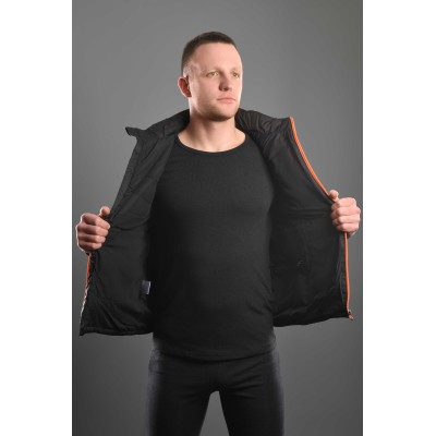Жилет з підігрівом 2E Heat Power Plus Black з капюшоном, розмір XL