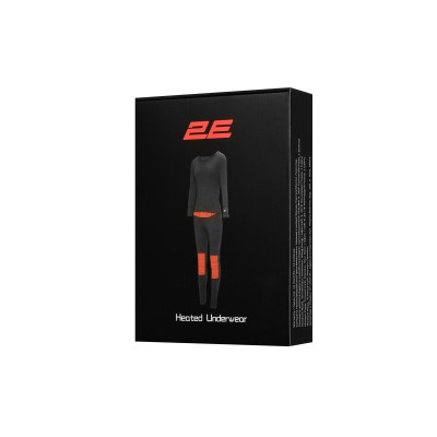 Жіноча термобілизна з підігрівом 2E eFiber for Women Black, розмір XL