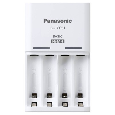 Зарядний пристрій Basic Charger+ Акумулятор Eneloop NI-MH AA 2000 мАг, 4 шт. (K-KJ51MCD40E)