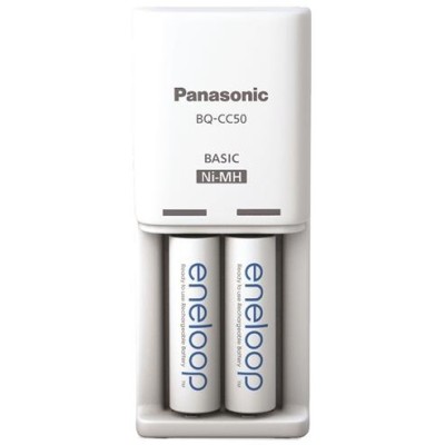 Зарядний пристрій Compact Charger+ Акумулятор Eneloop NI-MH AA 2000 мАг, 2 шт. (K-KJ50MCD20E)
