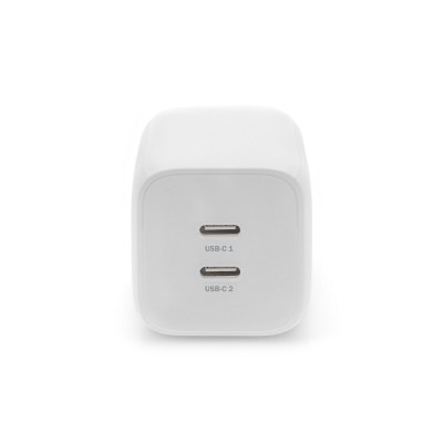 Зарядний пристрій DIGITUS 2хUSB-C, 65W, GaN