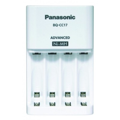 Зарядний пристрій Panasonic Advanced Charger+ Акумулятор Eneloop NI-MH AA 2000 мАг, 4 шт. (K-KJ17MCD40E)