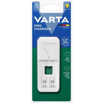 Зарядний пристрій Varta Mini Charger АА/АААх2 (57656101401)