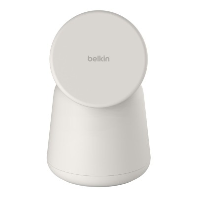 Зарядний пристрій бездротовий Belkin 2в1 MagSafe iPhone/Watch/AirPods, Sand Mass (WIZ020VFH37)