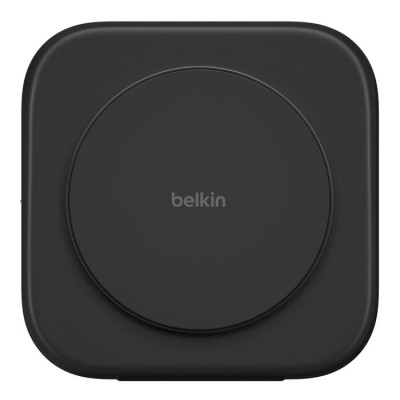 Зарядний пристрій бездротовий Belkin 3в1 Travel Pad Wireless Qi2 15Вт, чорний (WIZ024HQBK)