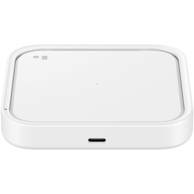 Зарядний пристрій бездротовий Samsung 15Вт з блоком живлення, білий (EP-P2400TWEGEU)