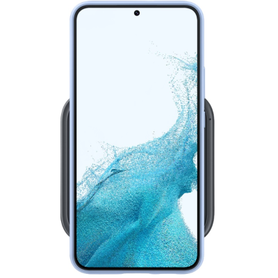 Зарядний пристрій бездротовий Samsung 15Вт з блоком живлення, сірий темний (EP-P2400TBEGEU)
