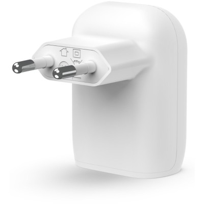 Зарядний пристрій мережевий Belkin 30Вт USB-С PD PPS, кабель USB-С > Lightning 1м, білий (WCA005VF1MWH-B5)