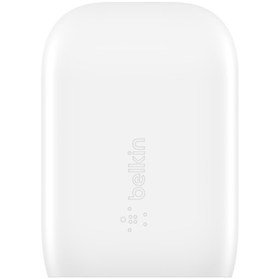 Зарядний пристрій мережевий Belkin 30Вт USB-С PD PPS, кабель USB-С > Lightning 1м, білий (WCA005VF1MWH-B5)