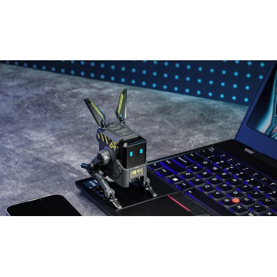 Зарядний пристрій мережевий GravaStar Alpha65 65Вт 2XUSB-C/USB-A, cірий (GRAVASTARA65_GRY_EUK)