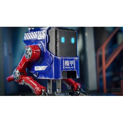 Зарядний пристрій мережевий GravaStar Alpha65 65Вт 2XUSB-C/USB-A, War-Damaged Blaze Blue (GRAVASTARA65_OPP_EUK)