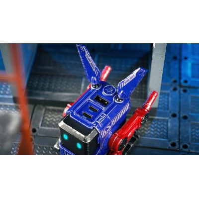 Зарядний пристрій мережевий GravaStar Alpha65 65Вт 2XUSB-C/USB-A, War-Damaged Blaze Blue (GRAVASTARA65_OPP_EUK)