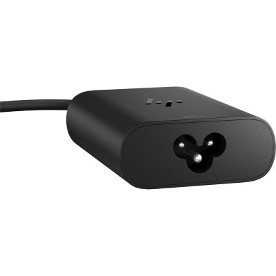 Зарядний пристрій мережевий HP 65W 2хUSB-C, кабель USB-C > USB-C, 1м, чорний