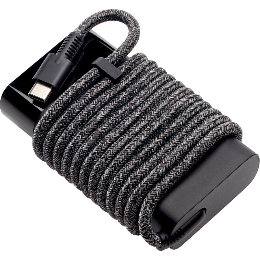 Зарядний пристрій мережевий HP 65W USB-C, кабель USB-C, 1м, чорний Зарядний пристрій мережевий HP 65W USB-C, кабель USB-C, 1м, чорний