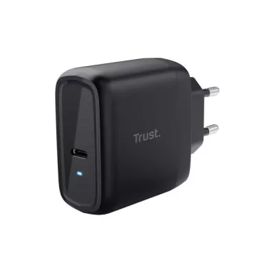 Зарядний пристрій мережевий Trust Maxo 65Вт, USB-C PD, чорний (24817_TRUST)