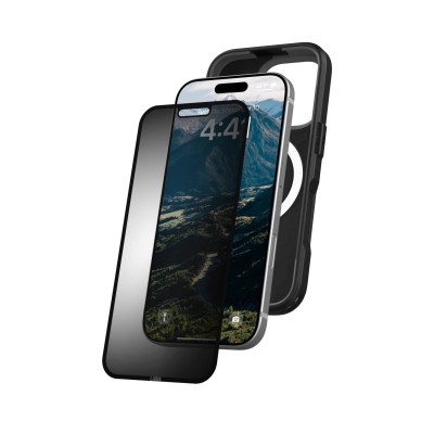 Захисна плівка анти-шпигун UAG для iPhone 16 Pro, Removable Privacy, Glass - Tint (14436811NA)