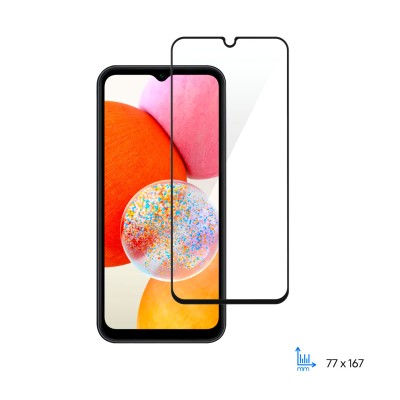 Захисне скло 2E для Samsung Galaxy A14 (A145F),2.5D FCFG, (1 Pack), чорна рамка (2E-G-A14-SMFCFG-BB) Захисне скло 2E для Samsung Galaxy A14 (A145F),2.5D FCFG, (1 Pack), чорна рамка (2E-G-A14-SMFCFG-BB)