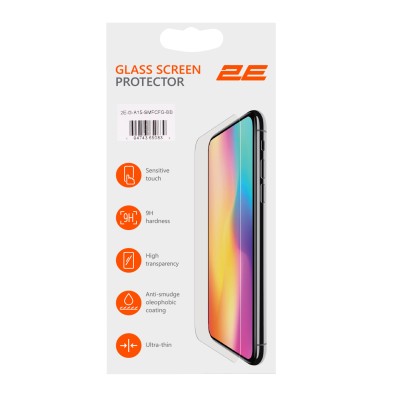Захисне скло 2E для Samsung Galaxy A15-M15 (A155-M156), 2.5D FCFG, (1 Pack), чорна рамка (2E-G-A15-SMFCFG-BB)