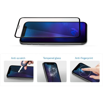Захисне скло 2E для Samsung Galaxy A25 5G (A256), 2.5D FCFG, (1 Pack), чорна рамка (2E-G-A25-SMFCFG-BB)