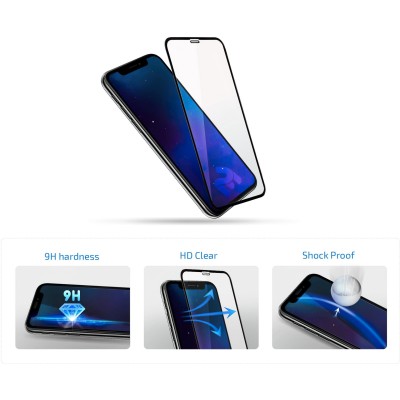 Захисне скло 2E для Samsung Galaxy A25 5G (A256), 2.5D FCFG, (1 Pack), чорна рамка (2E-G-A25-SMFCFG-BB)