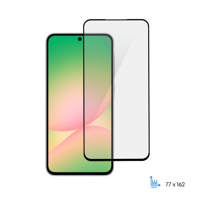 Захисне скло 2E для Samsung Galaxy A56 5G (A566), 2.5D FCFG, (1 Pack), чорна рамка (2E-G-A56-SMFCFG-BB)