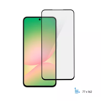 Захисне скло 2E для Samsung Galaxy A56 5G (A566), 2.5D FCFG, (1 Pack), чорна рамка (2E-G-A56-SMFCFG-BB)