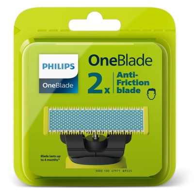 Змінні леза Philips OneBlade QP225/50 для надчутливої шкіри 2 шт