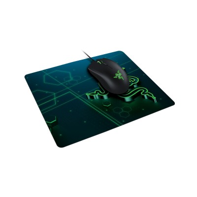 Ігрова поверхня Razer Goliathus Mobile, S (215x270x1.5мм), чорно-зелений (RZ02-01820200-R3M1)