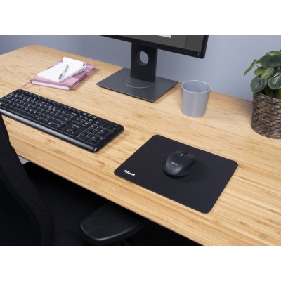 Ігрова поверхня Trust Mouse Pad, M (250х210х3мм), чорний (24193_TRUST)