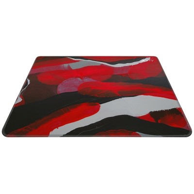 Ігрова поверхня Xtrfy GP4 Abstract Retro, L (460 x 400 x 4мм), червоний (XG-GP4-L-RETRO)