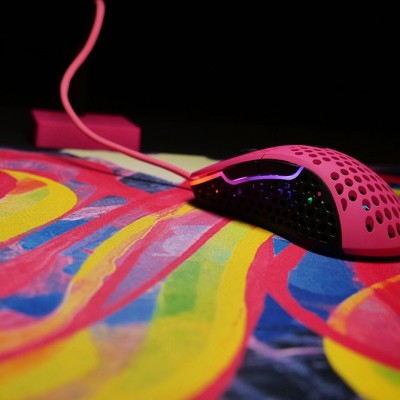 Ігрова поверхня Xtrfy GP4 Street Pink, L (460 x 400 x 4мм), рожевий (XG-GP4-L-PINK)