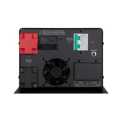 Інвертор 2E HI3500, 3500W, 24V - 230V, LCD, AVR, Terminal in&out (2E-HI3500)