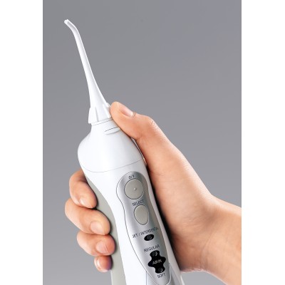 Іригатор Panasonic портативний, чаша 130 мл, аккум. в компл., сірий (EW1411H321)